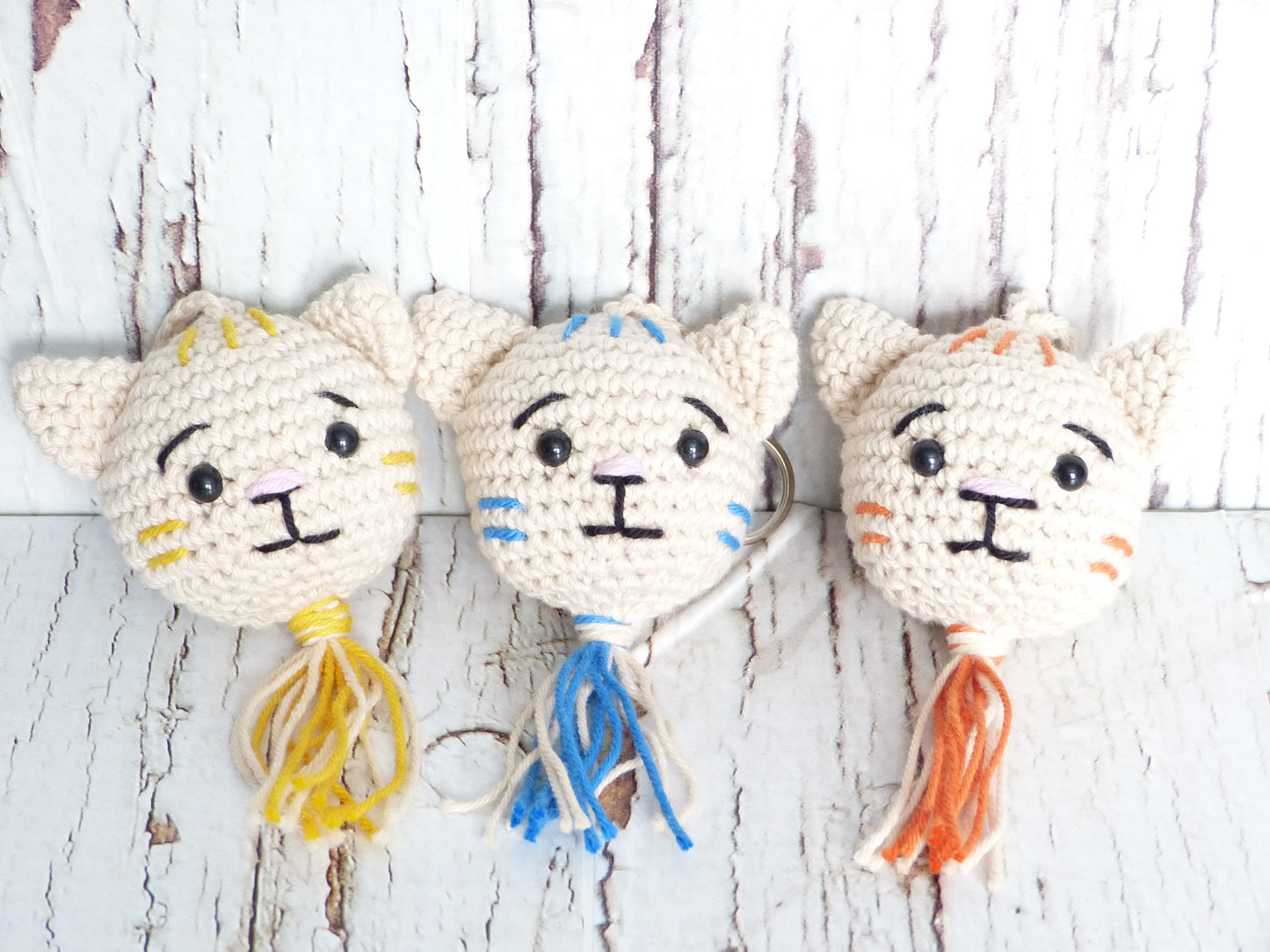 Porte clé Tête de Chat