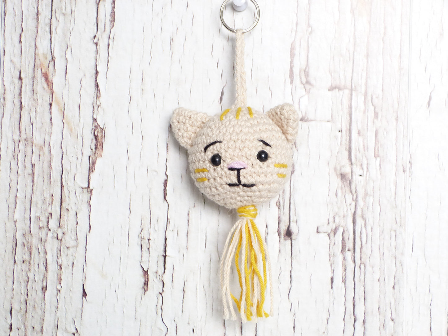 Porte clé Tête de Chat