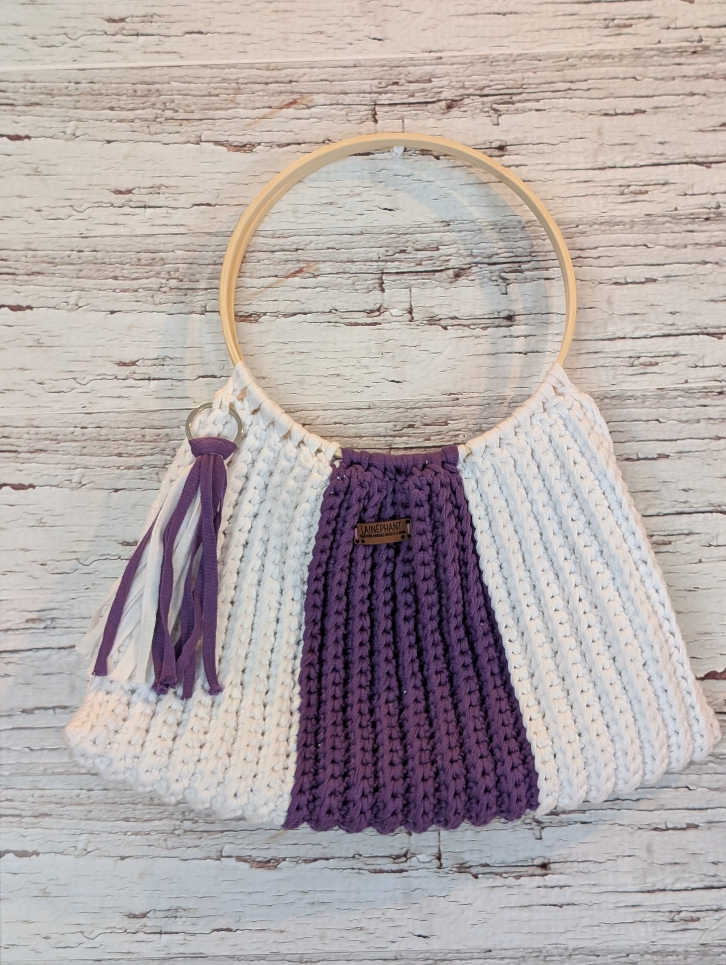 Sac à main Bi-couleur